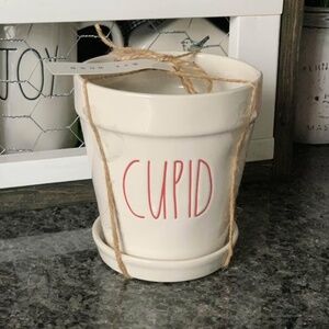 Rae Dunn Cupid Mini Plant Pot